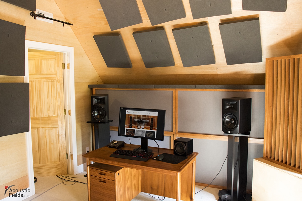 Acoustic treatment for home studios – Acoustic Fields