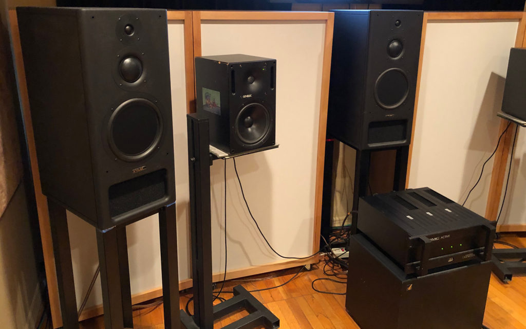 Front Wall Speakers Noise Alchemy Studio Brad Haehnel.