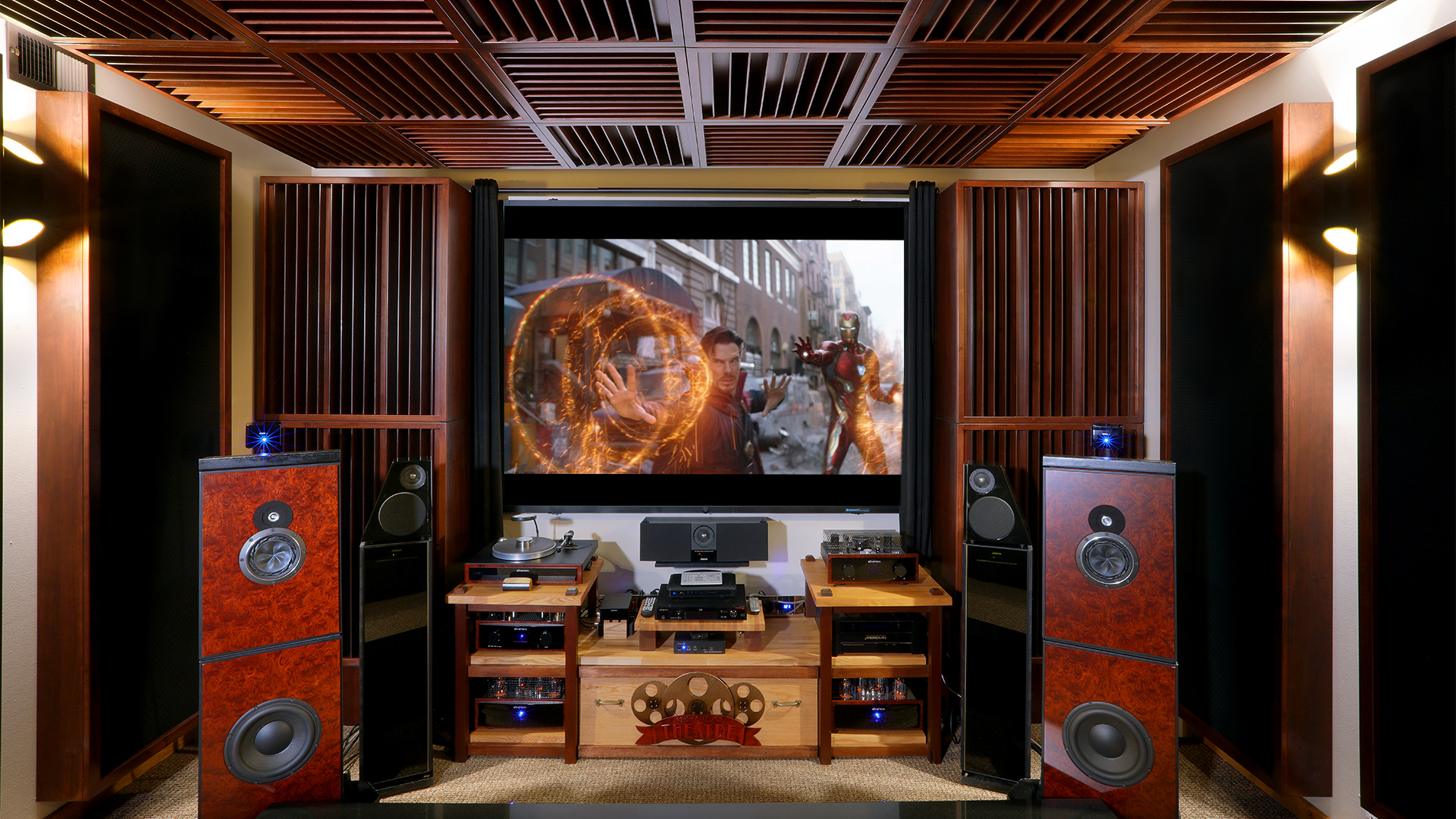 Creating a home cinema in our home - Perfect Acoustic, home cinema 