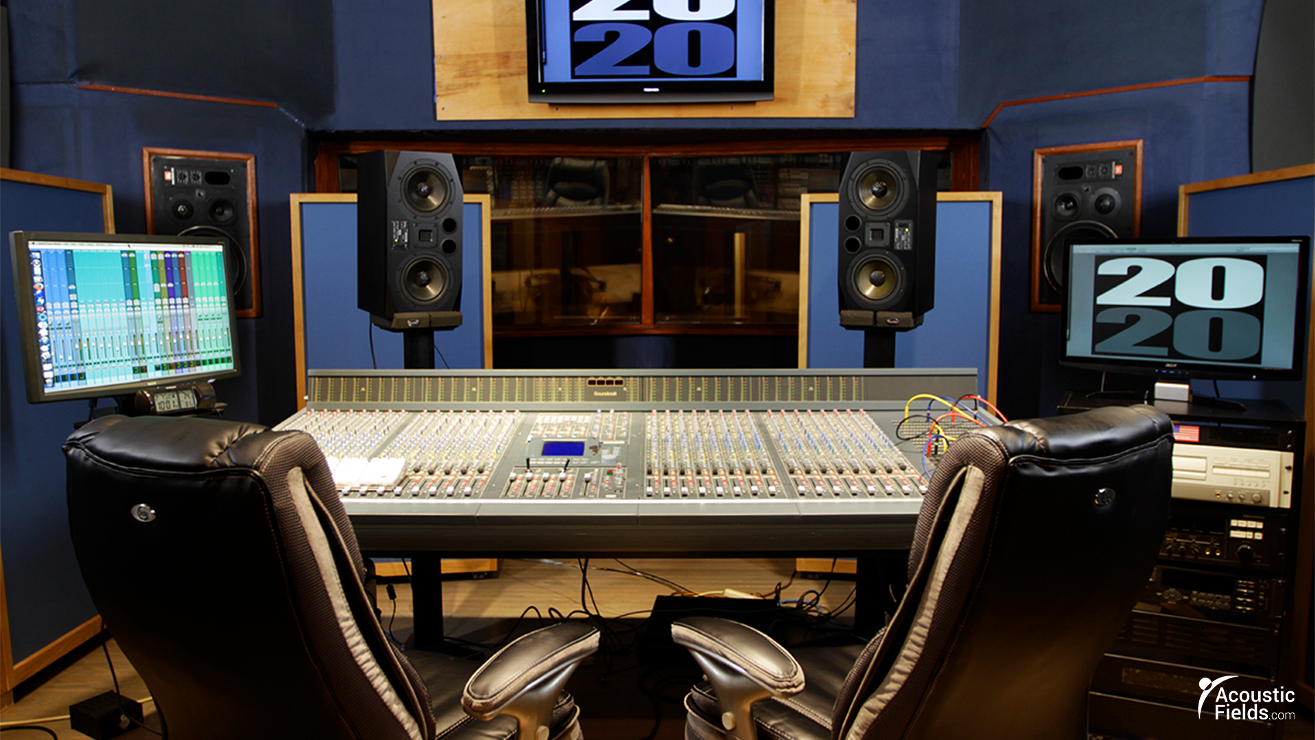Recording Studio Design Service & Low Frequency Sound Management | Acoustic  Fields